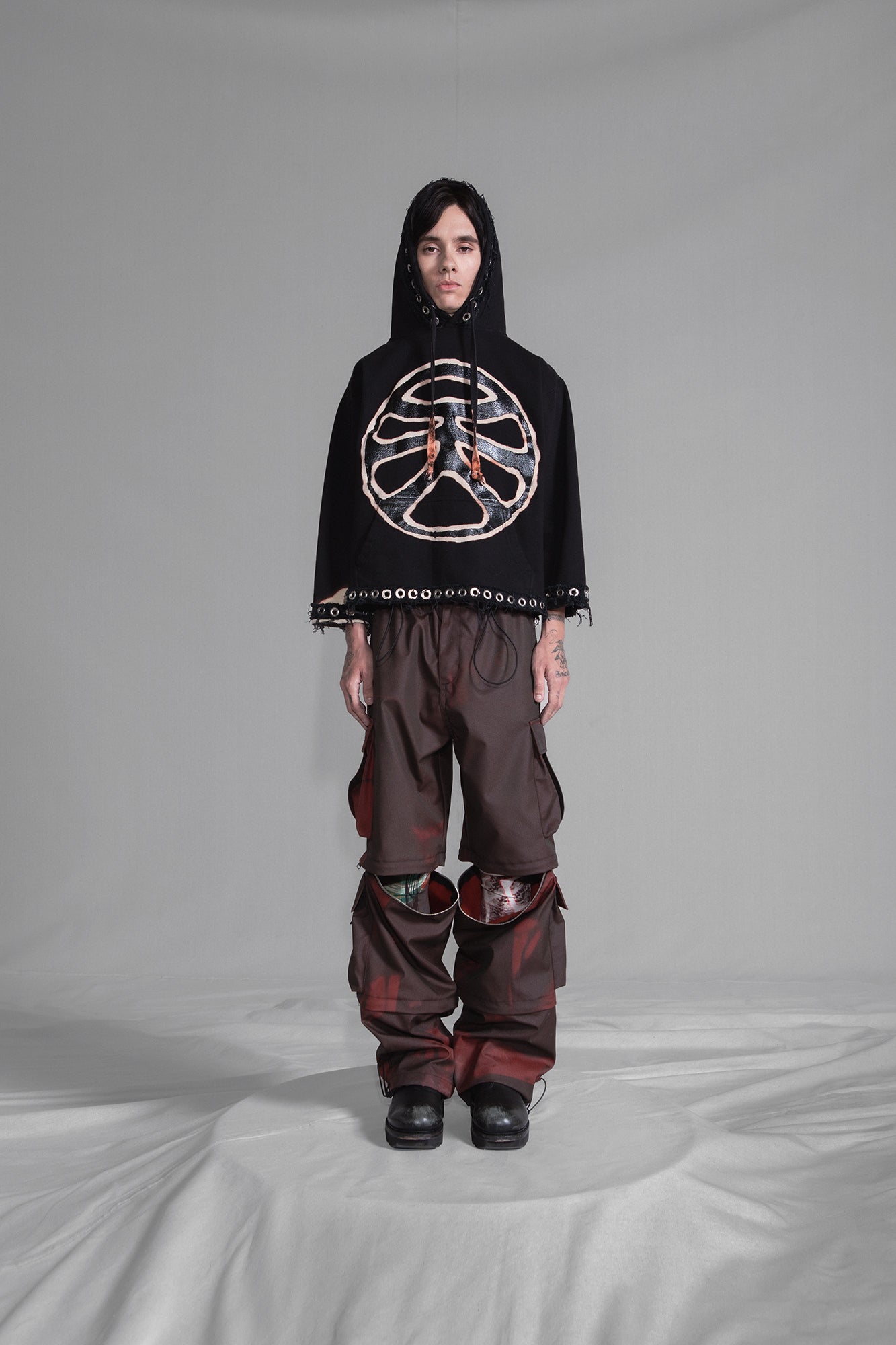 FEAR SAFE LOGO HOODIE WITH HARDWARE