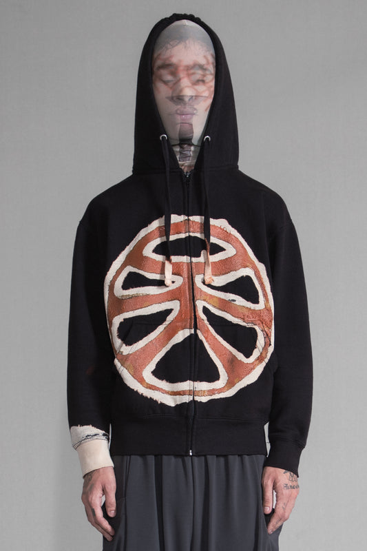 BURNT ORANGE LOGO HOODIE